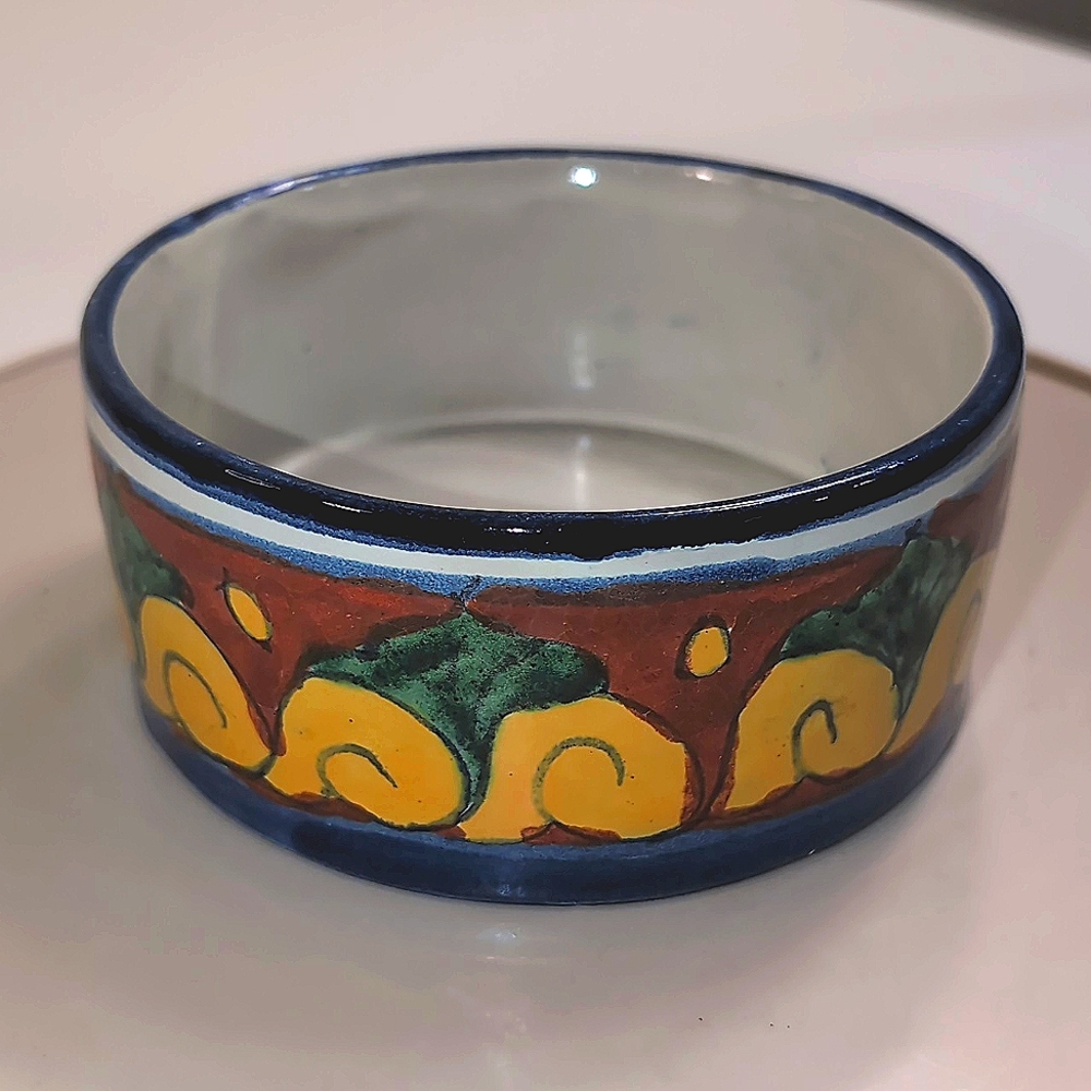 🏠 Talavera Round Soap Dish